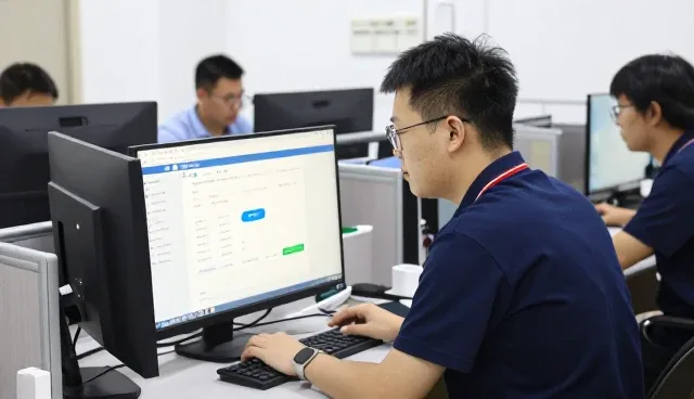 办公场所中的软件研发优势展示